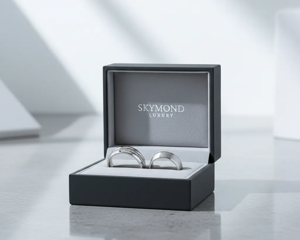 bảo quản nhãn cưới mạ vàng skymond