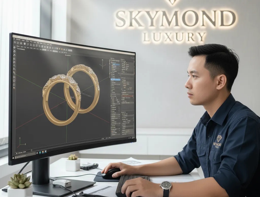 Skymond Luxury mở ra xu hướng thiết kế nhẫn cưới riêng cho từng khách hàng