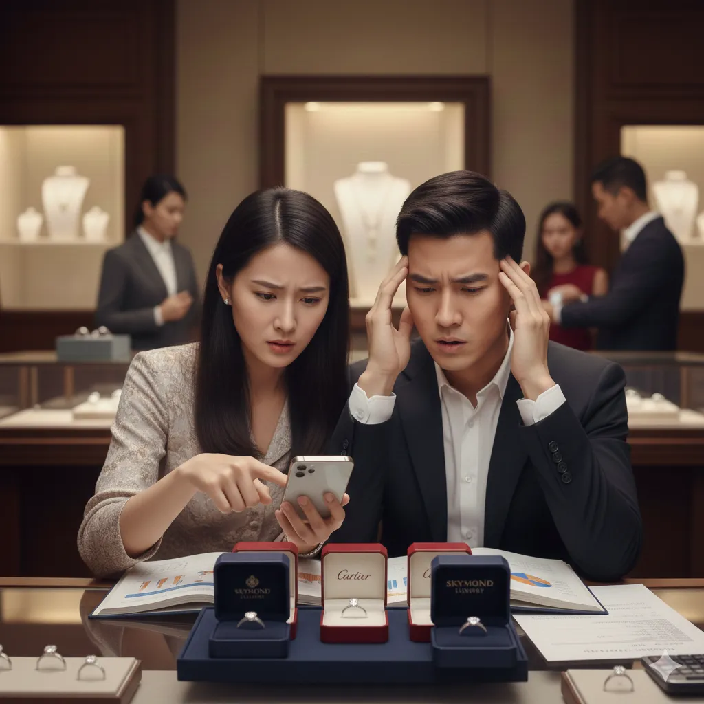 Nhẫn cưới: Nên đặt hay mua sẵn?